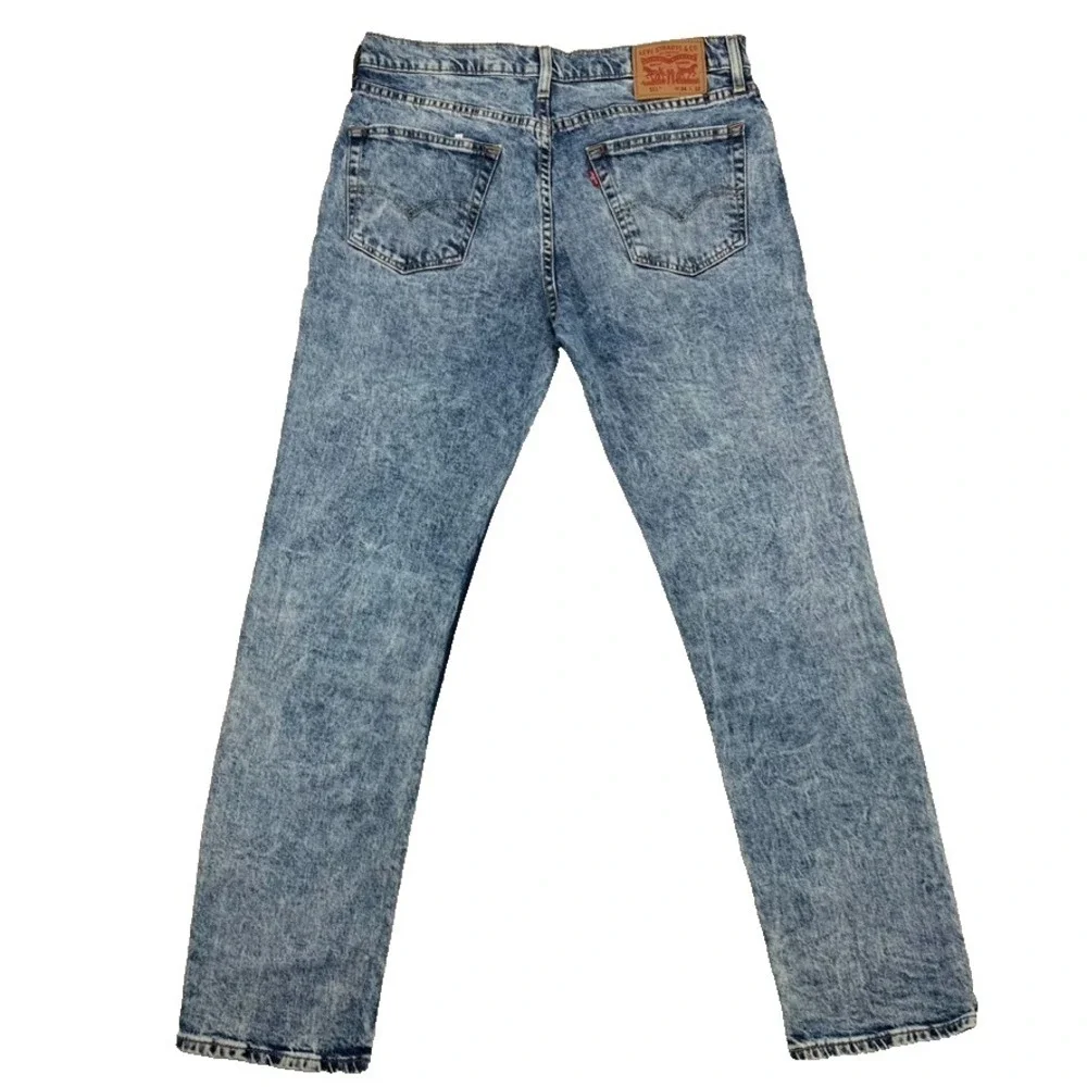 Levi's 511 Slim Fit Jeans Men's34X32 Light Was Blue NWT Reclaimed Sustainable‎